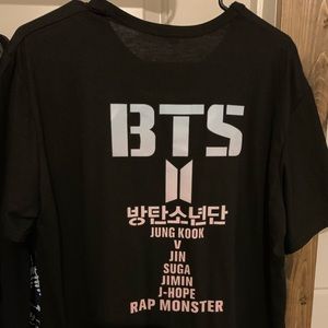 BTS size XL Shirt like new